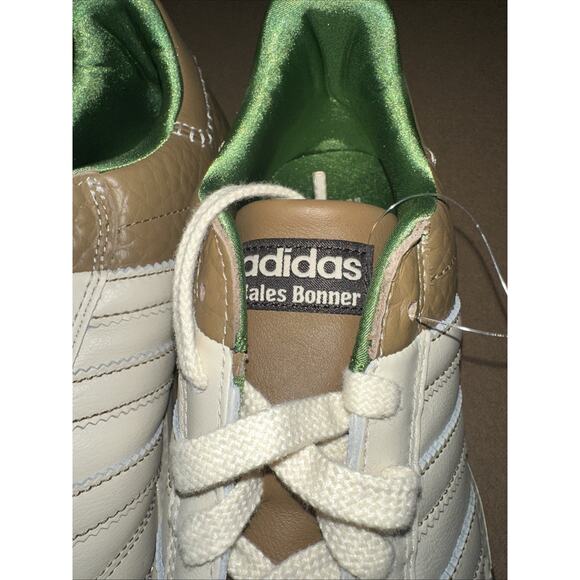 Wales Bonner x adidas Men’s 8.5 Samba Millennium Nappa Pack - Wonder White Brown main image 6